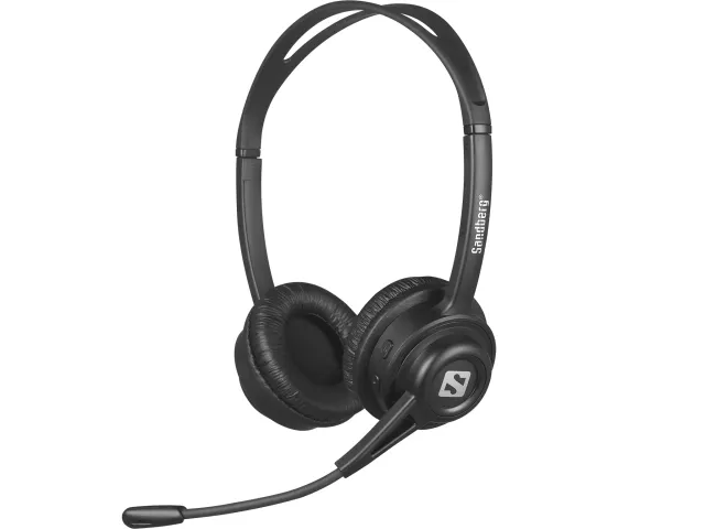 Stereo Call Headset 126-43 draadloos zwart on-ear