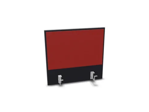 opzetpaneel,v. bureau,aanbouw achter,B 600mm,CC-zwart,BN4011-rood