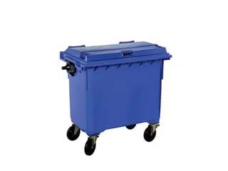 Contivia 4,Vuilnisbak 4wielen 660L blauw - 2