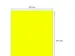Etiket 210x297mm Fluor Geel 100 Vel