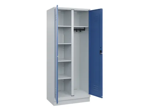 wasgoedverdeelkast,HxBxD 1950x800x500mm,vak B 400mm,cilinderslot