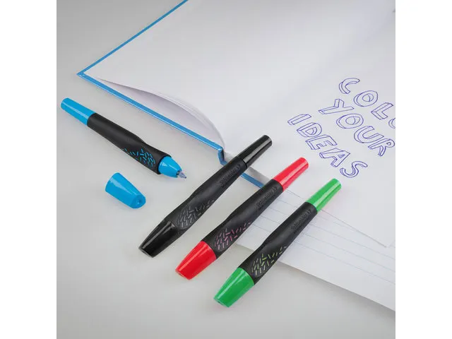 Rollerball Schneider Breeze SIS-display Engels 18 stuks