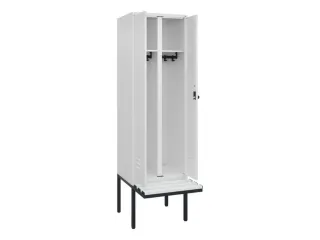 locker voor scheiding van kleding,HxBxD 2120x600x815mm,2vak - 2