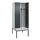 locker met bank,voor scheiding van kleding,HxBxD 2120x800x815mm,2vak