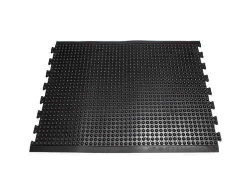 werkplek-vloerbedekking,kliksysteem,HxLxB 13x1200x900mm,rubber,genopt