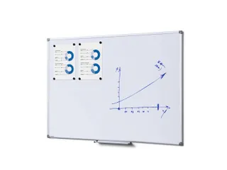 Whiteboard 90x120cm Economy - 1