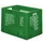 Euronorm Stapelkrat 420x600x400mm 80l Opengewerkt/Bodem Gesl. Groen
