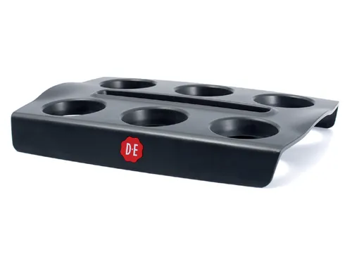 Bekerplateau Douwe Egberts voor 6 bekers zwart