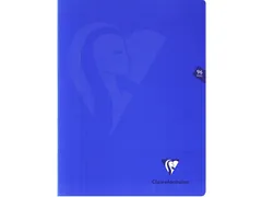 Schrift Mimesys A4+ 48 vel Seyès, kaft in PP Marine blauw