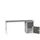werkbank,HxBxD 930x2000x600mm,linoleumblad,2voeten/1container