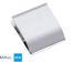 Klemlijst MAUL 3.5x4cm aluminium zelfklevend