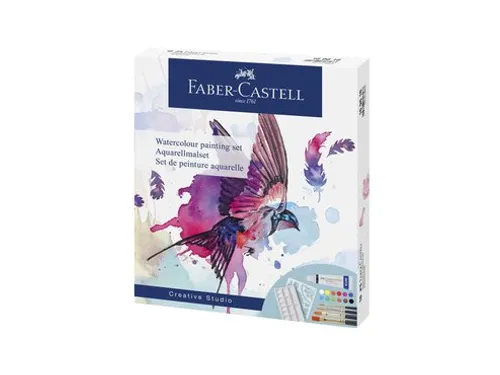 Waterverfset Faber-Castell 18-delig