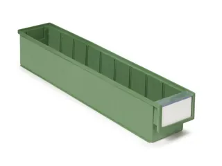 Stellingbak HxLxB 82x500x92mm 2 4l duurzaam kunststof groen - 2