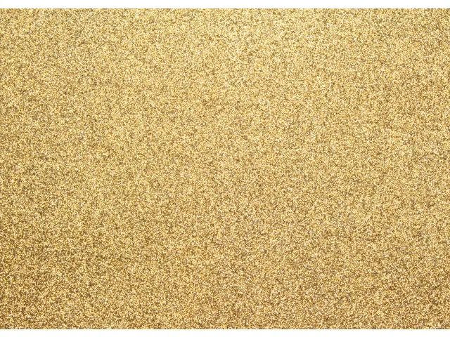 Glitterkarton Kangaro brons 50x70cm pak à 10 vel