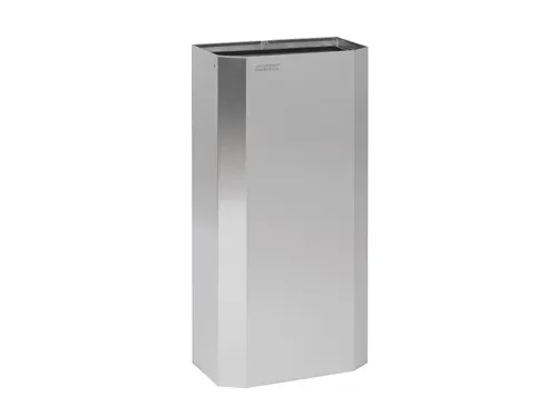 Afvalbak RVS 40 liter open PPA4279CS