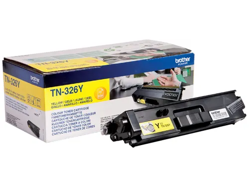 Tonercartridge Brother TN-326Y geel