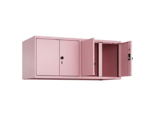 opzetkast,v. locker voor scheiding van kleding,4vak.,vak B 300mm