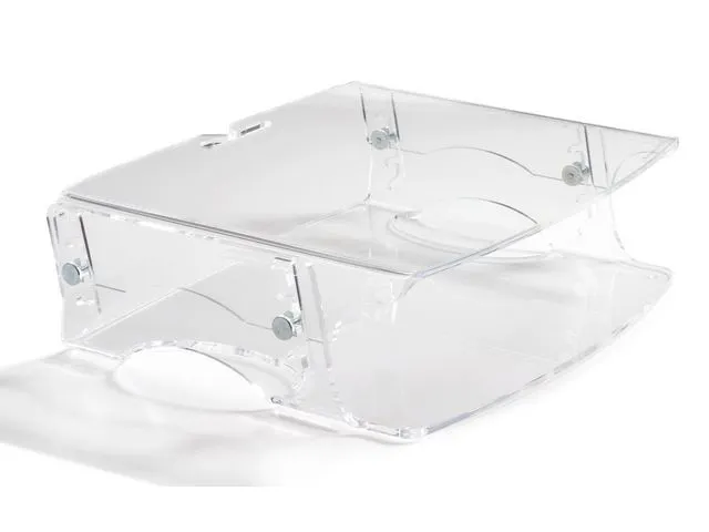 Support Q-RISER 140 pour moniteur Transparent