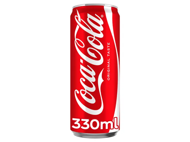 Frisdrank Coca Cola Regular blik 330ml