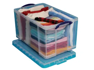 Opbergdoos 84 Liter Transparant Standaard - 5