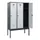 schoollocker,HxBxD 1950x1200x500mm,3vak,vak B 400mm,draaigrendel