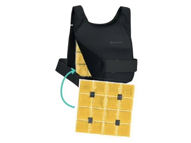 Inuteq COOLPAC 21˚C PCM Koelpad 1362012116 Geel set van 2