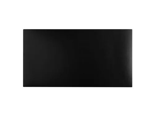 Onderlegger PU 35x60cm zwart/rood
