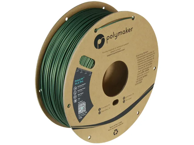 PLA PRO 1,75mm METALLIC GREEN 1kg
