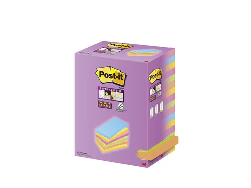 Memoblok 3M Post-it 655 127x76mm color notes
