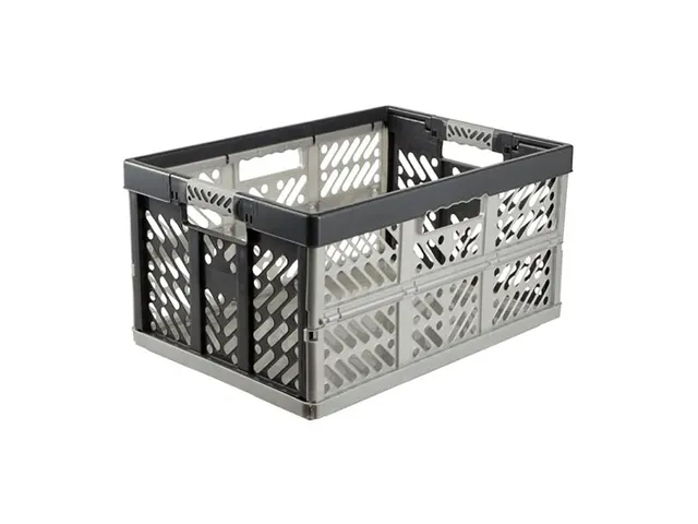Vouwkrat 45 Liter Grijs
