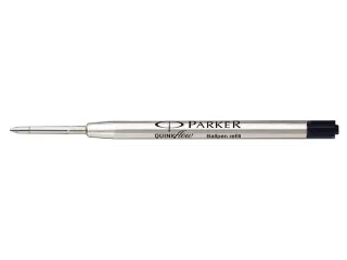 Balpenvulling Parker Quinkflow medium zwart blister à 10 stuks - 3