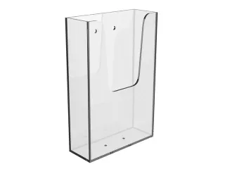 OUTLET Folderbakje Europel wand 1/3 A4 transparant - 2