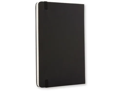 Notitieboek Moleskine large 130x210mm ruit 5x5mm hard cover zwart