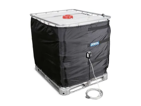 verwarmingsmantel,v. IBC inhoud 1000l,buiten nylon,zwart,2000 W