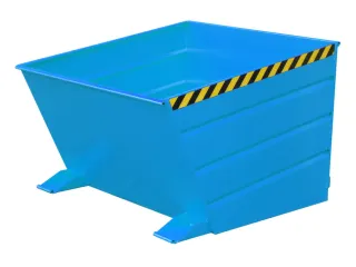 kiepbak,HxLxB 890x1445x1200mm,1m³,draagverm. 1500kg,RAL 5012 - 1
