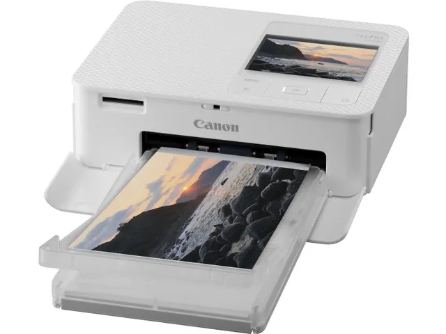 Canon Cp1500 + 54 Vel Fotopapier Kit - Wit Compact Foto Printer
