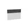 baliepaneel,v. bureau,aanbouw achter,B 1600mm,Bl-wit,BN8010-antraciet
