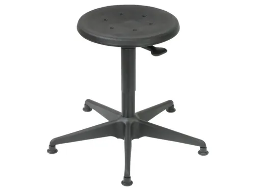 Esd Draaikruk Glijders Kunststof Afdekking 380-520mm Pu Zwart