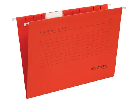 Hangmap Euroflex A6527-422 Verticaal A4 V-bodem rood