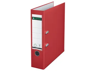 Leitz 1010 Ordner A4 80mm PP Rood 180° Mechaniek 600 Vel - 1
