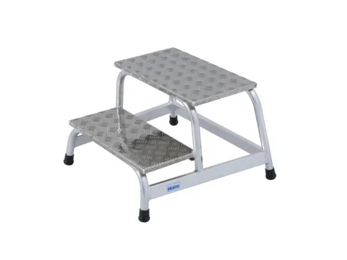 Montagetrap Aluminium H 0 4M 2Treden Incl. Platform Treden Traanplaat
