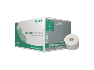 Toiletpapier 50610 met dop RW 2-Laags Bulk 100 Meter 36 Rol - 1