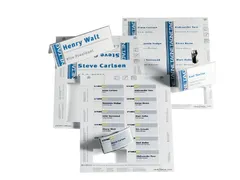 Tafelnaambord Durable 1460 kaarten 61/122x210mm