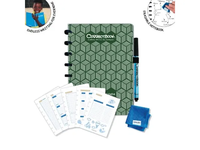 Endl Agenda A5 uitwisb/herbruikb Forest gr