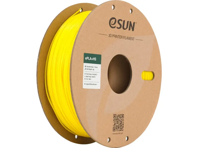 eSUN 3D printer Filament ePLA+HS 1,75mm Geel 1kg