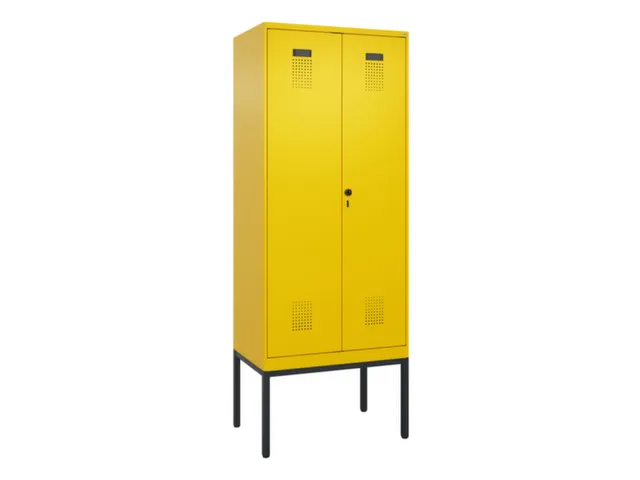 locker voor scheiding van kleding,HxBxD 2120x800x500mm,2vak