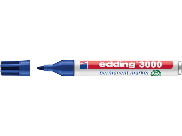 Edding display met 109 permanente markers 3000/400/500