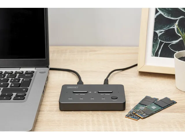 NVMe kloonstation USB3.1 Gen2 Type-C NVMe M.2 SSD behuizing