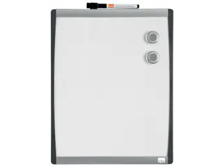 Nobo droog uitwisbaar whitebord met gewelfde lijst 35.5x28cm - 4