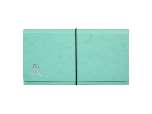 Sorteermap 6 vak 26x 13 Aquarel 4-ass